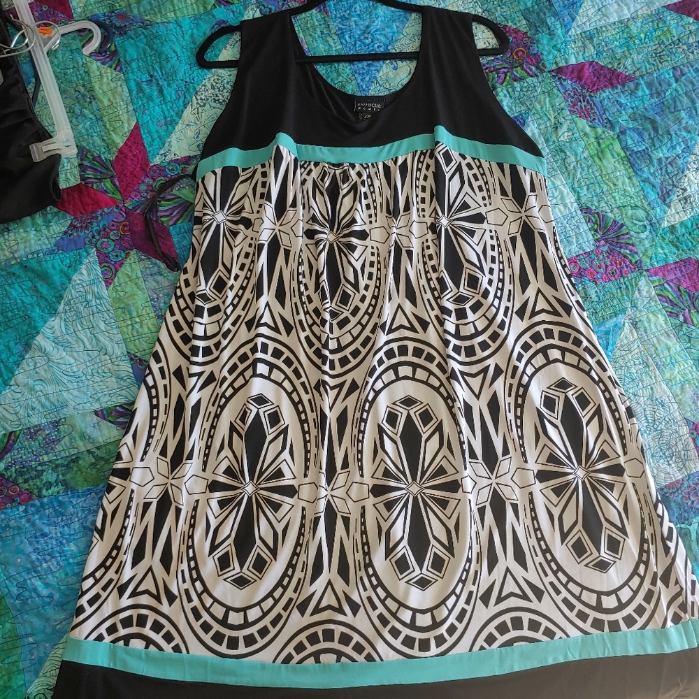 Black and White Dress